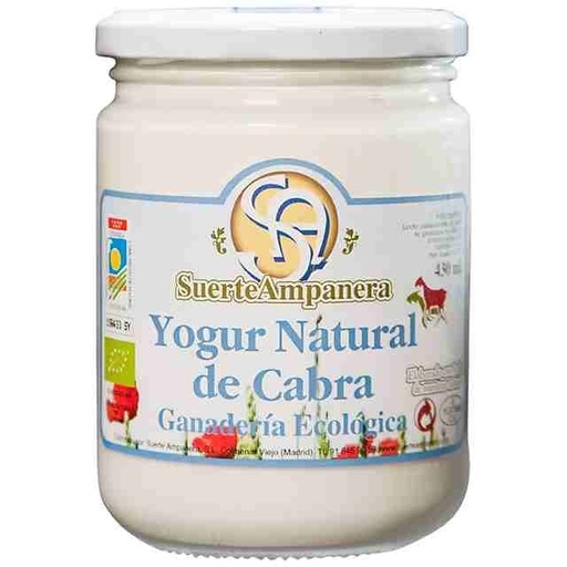 [2643] YOGUR CABRA NATURAL 430G SUERTE AMPANERA