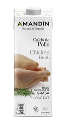 CALDO POLLO 1L AMANDIN