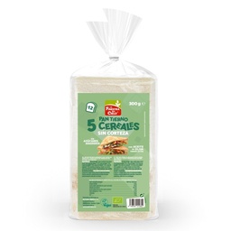 PAN MOLDE TIERNO 5 CEREALES SIN CORTEZA 300G LA FINESTRA SUL CIELO