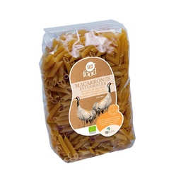 MACARRONES SÉMOLA DE TRIGO INTEGRALES 500G SEO FOOD