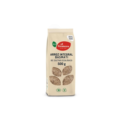 [5484] ARROZ BASMATI INTEGRAL 500G GRANERO
