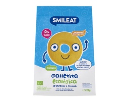 GALLETAS ESPELTA CON MANZANA 220G SMILEAT