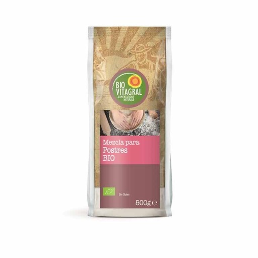 [16192] MEZCLA POSTRES SIN GLUTEN 500G BIOVITAGRAL