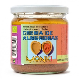 CREMA ALMENDRAS 330G MONKI