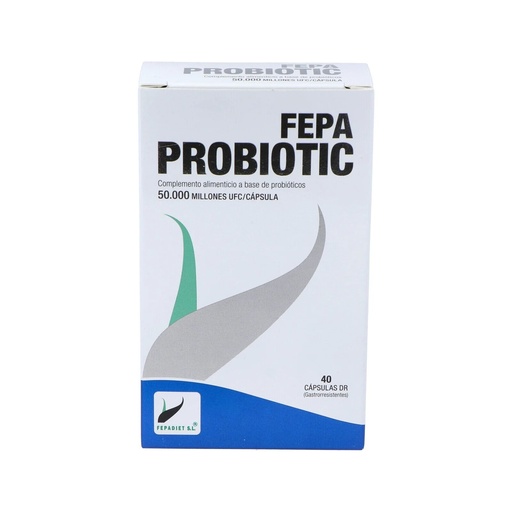 [20282] PROBIOTICO FEPA PROBIOTIC 40CAP FEPADIET