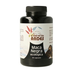 MACA NEGRA 90 CAP 700 MG ORO DE LOS ANDES