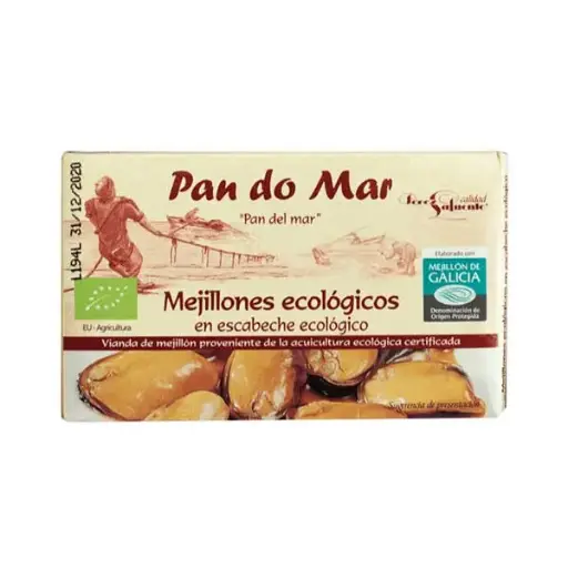 [8690] MEJILLONES ESCABECHE 20/25 UD 115G PAN DO MAR