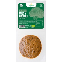 VEGEBURGUER MIJO Y BRÓCOLI 140G VEGETALIA