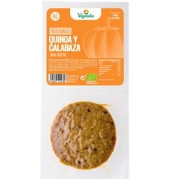 VEGEBURGUER QUINOA Y CALABAZA BIO 140G VEGETALIA