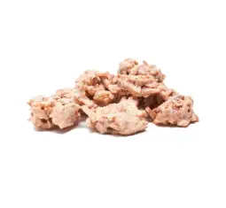 ROCAS DE CHOCOLATE BLANCO Y ALMENDRAS 125G TIERRA DULCE