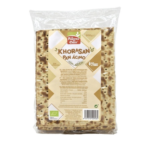 [1322] PAN ÁCIMO KAMUT 200G FINESTRA