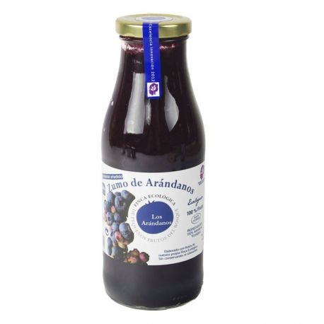 [9012] ZUMO DE ARÁNDANOS 100% SIN AZÚCAR 535ML LOS ARÁNDANOS