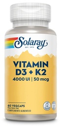 D3 & K2 (MK7) 60CAP SOLARAY
