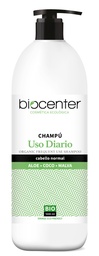 CHAMPÚ USO DIARIO ALOE COCO Y MALVA 1L BIOCENTER