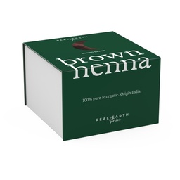 HENNA MARRÓN 250G REAL EARTH