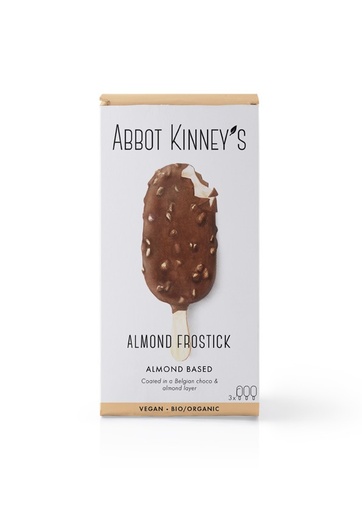 [18013] HELADO ALMENDRA CUBERTO DE CHOCOLATE 3*80ML ABBOT KINNEYS