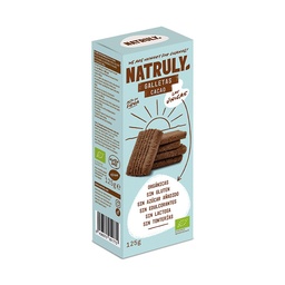 GALLETAS SABOR CACAO BIO 125G NATRULY