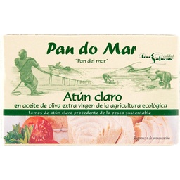 ATUN CLARO ACEITE OLIVA 120G PAN DO MAR