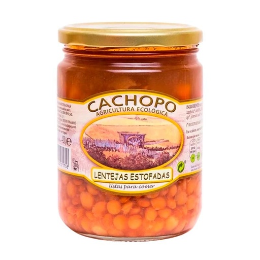 [2473] LENTEJAS ESTOFADAS 445G CACHOPO