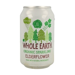 REFRESCO SAUCO SIN AZÚCAR 33CL WHOLE EARTH