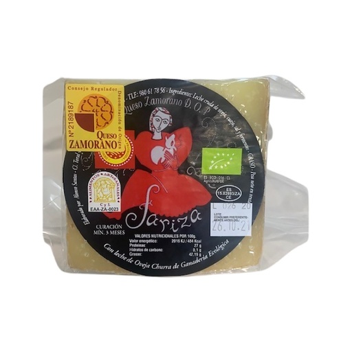 [28872] QUESO OVEJA CURADO 300G aprox FARIZA