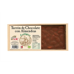 TURRÓN DE CHOCOLATE CON ALMENDRAS 200G SOLÉ