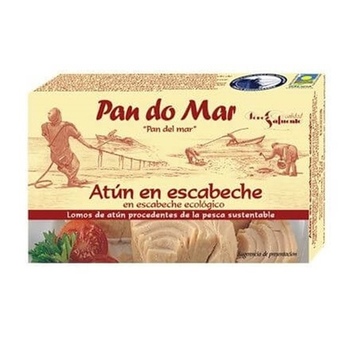 [12224] ATUN EN ESCABECHE 120G PAN DO MAR