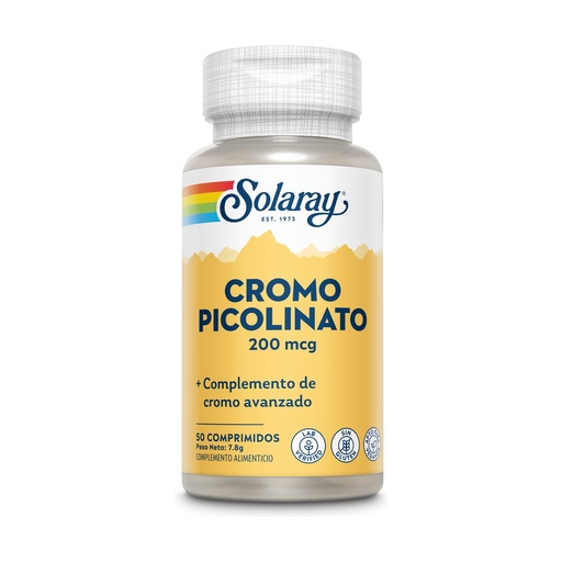 [15594] CHROMIUM PICOLINATE 50CAP SOLARAY