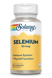 SELENIUM 90CAP 200MCG SOLARAY