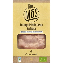 PECHUGA POLLO COCIDA ECOLÓGICO 80G BIO MOS