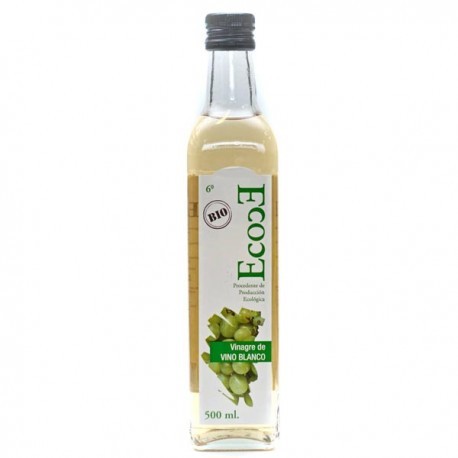 [16219] VINAGRE DE VINO BLANCO 500ML ECOVINAL