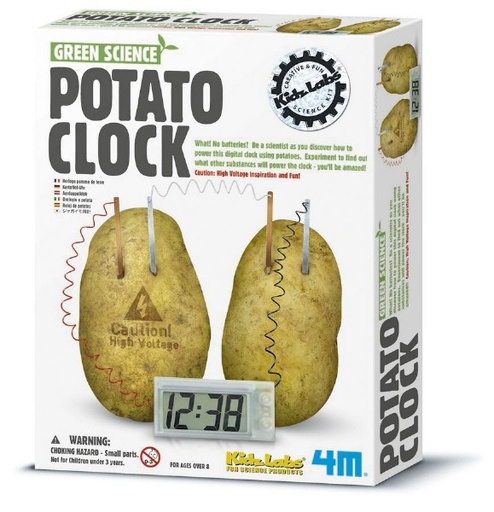 [27789] RELOJ DE PATATA GREEN CREATIVITY