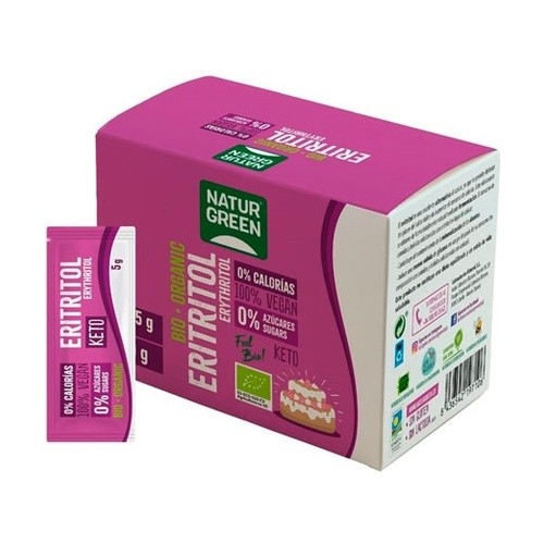 [24262] ERITRITOL SOBRES 54X5G NATURGREEN