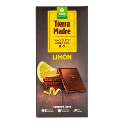 CHOCOLATE 70% CON LIMÓN 100G TIERRA MADRE