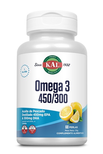 [13451] OMEGA 3 60 CAP 450/300 60PERL KAL
