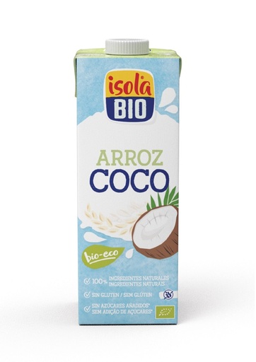 [1395] BEBIDA ARROZ COCO 1L ISOLA