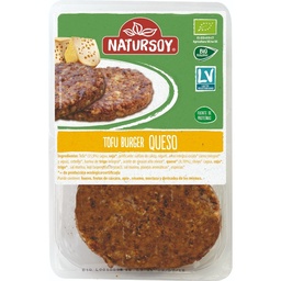 BURGER DE TOFU Y QUESO 160G NATURSOY