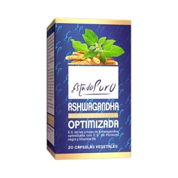 ASHWAGANDHA 300 MG 30 CAP ESTADO PURO