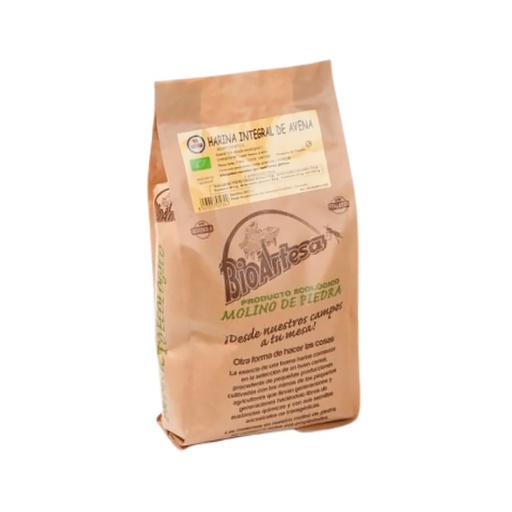 [19726] HARINA DE AVENA SIN GLUTEN 500G BIOARTESA
