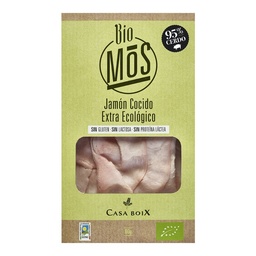 JAMÓN COCIDO ECOLÓGICO 80G BIO MOS