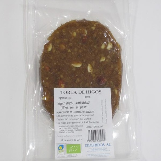 [8027] TORTA HIGOS/ALMENDRA 300G BIOGREDOS