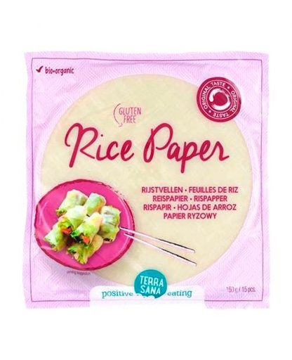 [20126] PAPEL DE ARROZ 150G TERRASANA