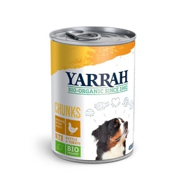 COMIDA PERRO LATA TROZOS POLLO 405G YARRAH