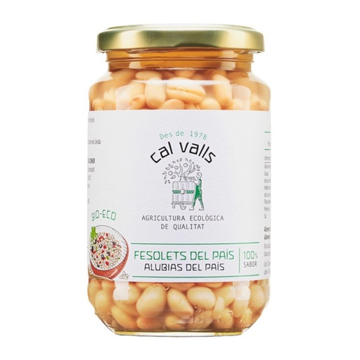 [16263] ALUBIAS BLANCAS COCIDAS 350G CAL VALLS