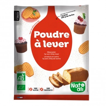 [19706] LEVADURA PARA PASTELES 50G NAT-ALI