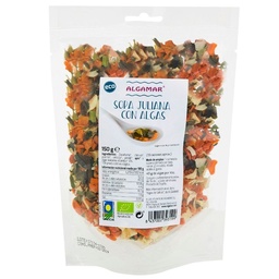 SOPA JULIANA CON ALGAS 150G ALGAMAR