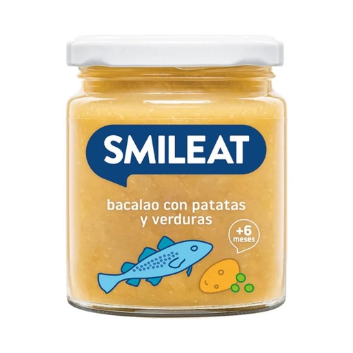 [29200] POTITO DE BACALAO CON VERDURAS 230G SMILEAT