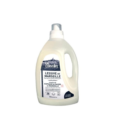 [21534] DETERGENTE LÍQUIDO JABÓN MARSELLA 1.5L LA CORVETE