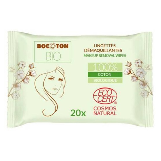 [26689] TOALLITAS DESMAQUILLANTES 20UD BIOCOTON