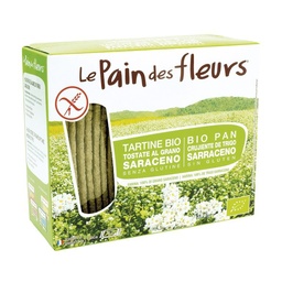 PAN CRUJIENTE TRIGO SARRACENO SIN GLUTEN 100G PAIN DES FLEURS